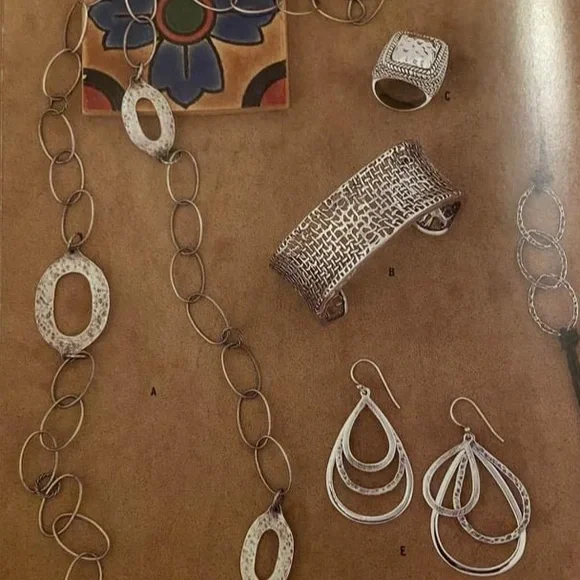 Vintage Silpada Oxidized Sterling Silver Mesh Cuff Bracelet B1625 - Picture 5 of 12